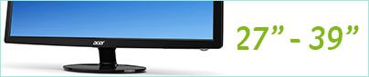 Monitores para el hogar de 27" a 39"