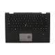 Cover upper negro + teclado español Lenovo X1 Yoga 3rd Gen 01LX848