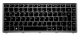 Teclado original español (marco plata) latino negro Lenovo U410 - 25203736