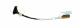 Cable flex (conexión pantalla) Acer Travelmate 8573 sin webcam - 50.V6U01.001