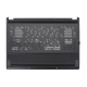 Cover lower (carcasa inferior) negro Asus ROG GA402RJ 90NR09U4-R7D010