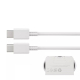 Cable USB-C OEM (USB Type C) M-M blanco Fast Charge Samsung EP-DG977BWE EP-DG980BWE GH39-02032A