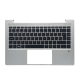 Cover upper (top cover) plata + teclado español HP Elitebook 640 G9 N17709-071