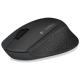 Logitech M280 ratón inalámbrico ergonómico negro - 910-004287