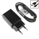 Ac adapter (cargador) negro original Lenovo 10W (5V 2A) + cable USB-C MC-102 C-P36 SA18C30144
