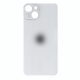 Tapa trasera de color Blanco para iPhone 13 - con hueco de cámara grande para fácil instalación