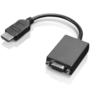 Lenovo cable adaptador de HDMI a VGA - 0B47069