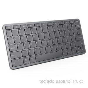 Lenovo teclado multidispositivo Bluetooth | Gris - ZG38C05816