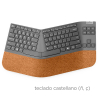 Lenovo Teclado Split (partido) inalámbrico RF - 4Y41C33775