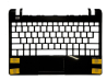 Cover upper black+touchpad Acer Aspire v5-121 60.M83N7.001