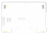Cover lower blanco (cubierta inferior) Acer Aspire V3-572 60.MS9N2.005