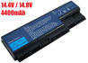 Batería Compatible 6C 14.4V / 14.8V 4400mAh Acer Aspire 5315 5520 - BAT2057A_ECO
