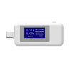 Tester usb-c (medidor de corriente tipo C) 4-30V 0-5.1A 0-155W