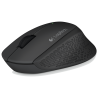 Logitech M280 ratón inalámbrico ergonómico negro - 910-004287