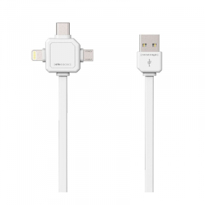 Allocacoc USBcable | USB-C | Blanco - 9003WT/USBC15
