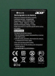 Batería Original 11V SmartPhone Acer Liquid Z3 Z130 DUO - KT.0010K.005