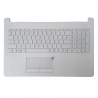 Cover upper + teclado español blanco HP 15-bs 925009-071